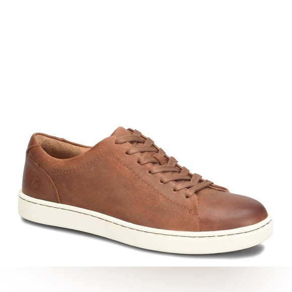 Born Tan Leather Allegheny Sneakers 9M - Picture 1 of 7